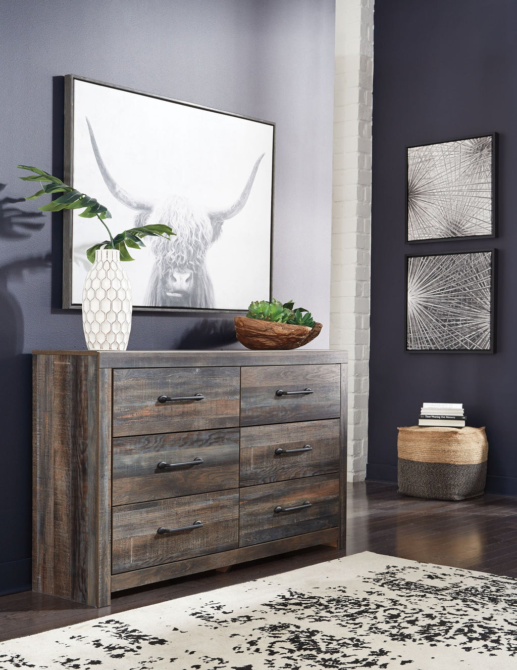 Drystan Bookcase Bedroom Set