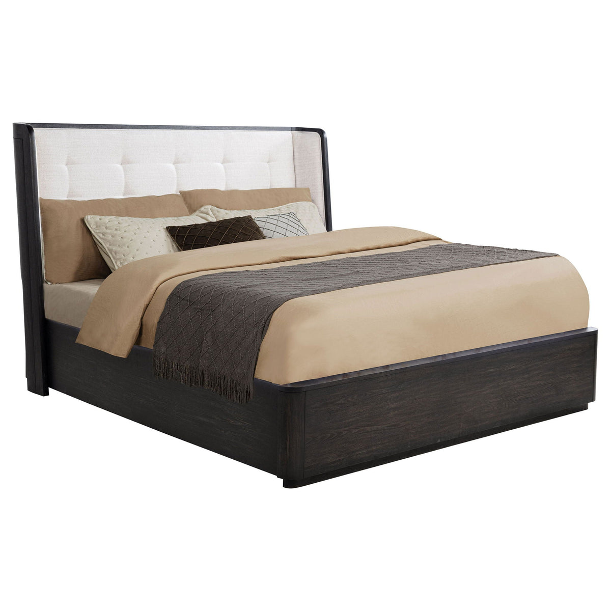 Leandro California King Wingback Bed