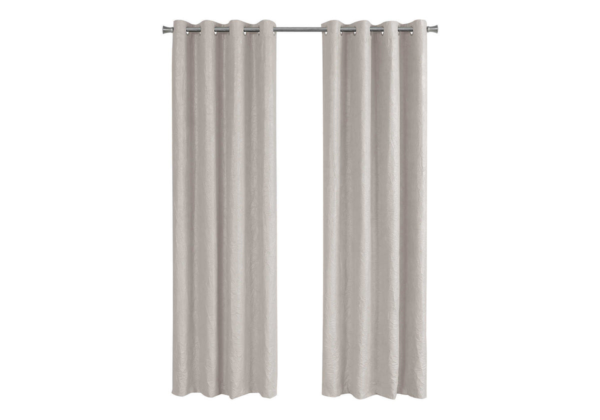 54 × 84-Inch Room-Darkening Curtain Panels — Set of 2