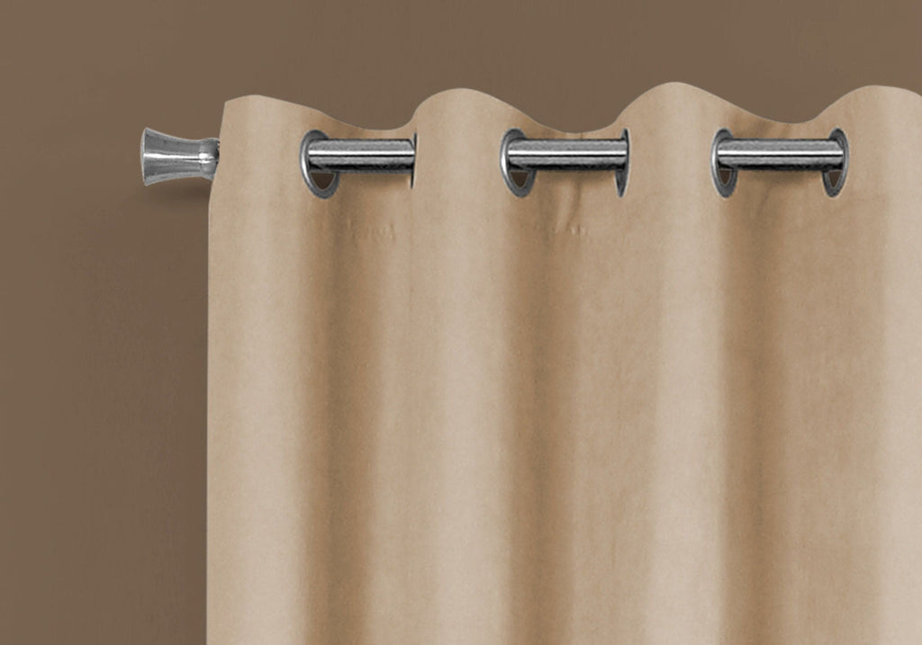 Room-Darkening Grommet Curtain Panels — Set of 2