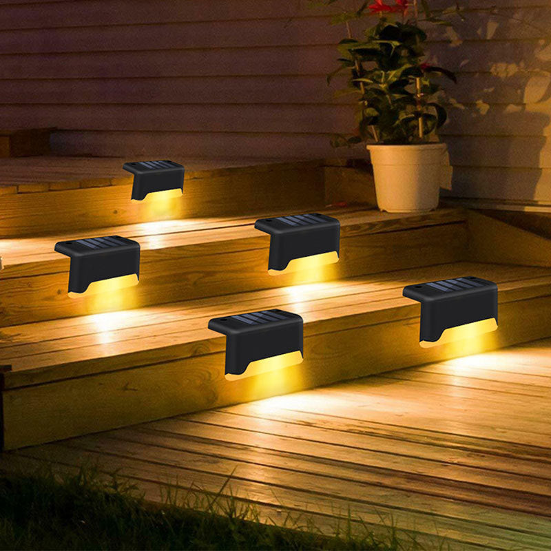 New Upgrade Waterproof LED Solar Fence Lamp Solar Deck Lights Solar Step Light