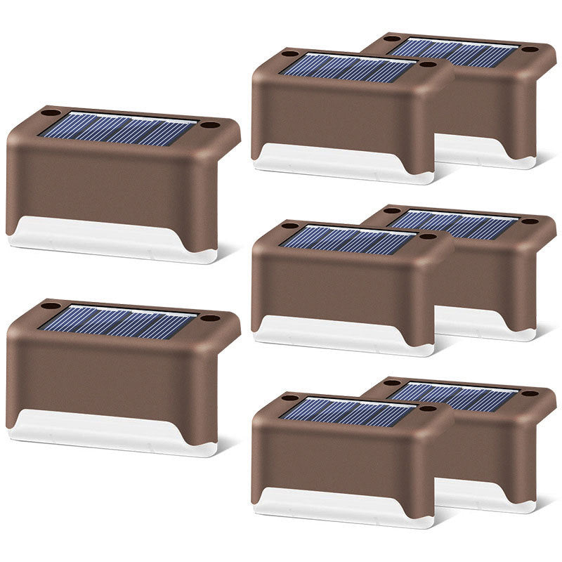 New Upgrade Waterproof LED Solar Fence Lamp Solar Deck Lights Solar Step Light