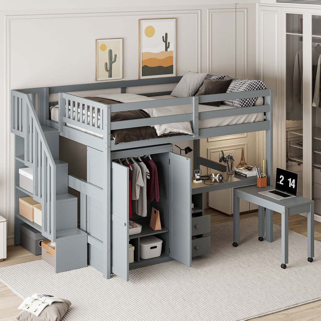 Loft Bed With Stairs