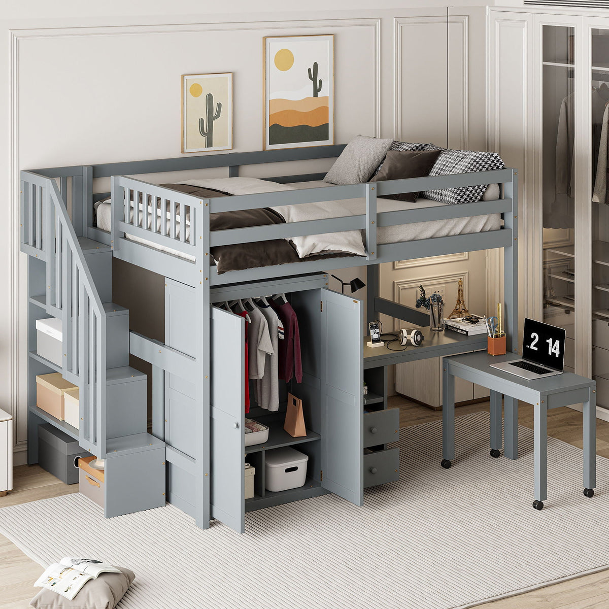 Loft Bed With Stairs