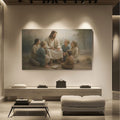 Jesus With Children Faith Wall Art III