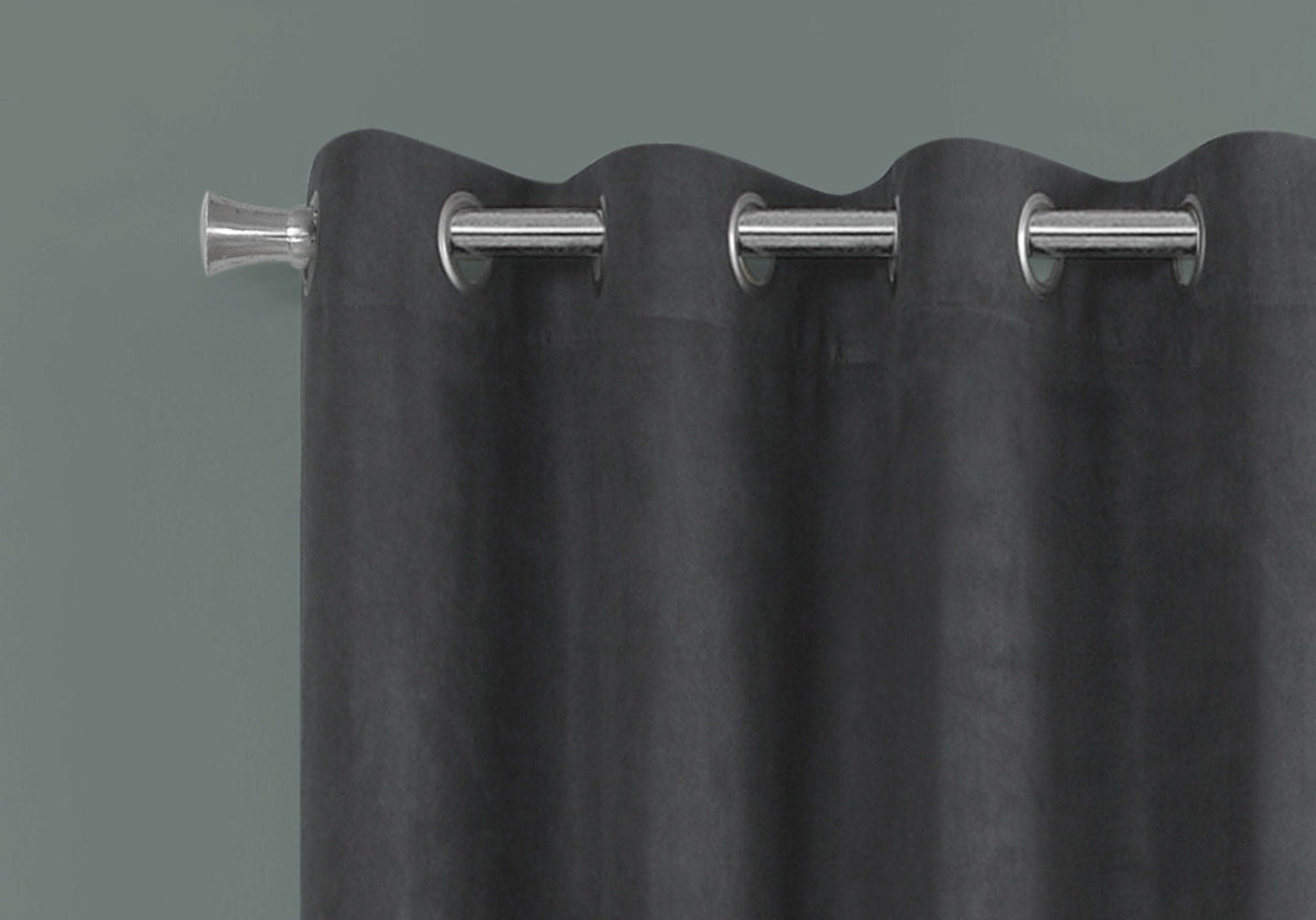 Room-Darkening Grommet Curtain Panels — Set of 2