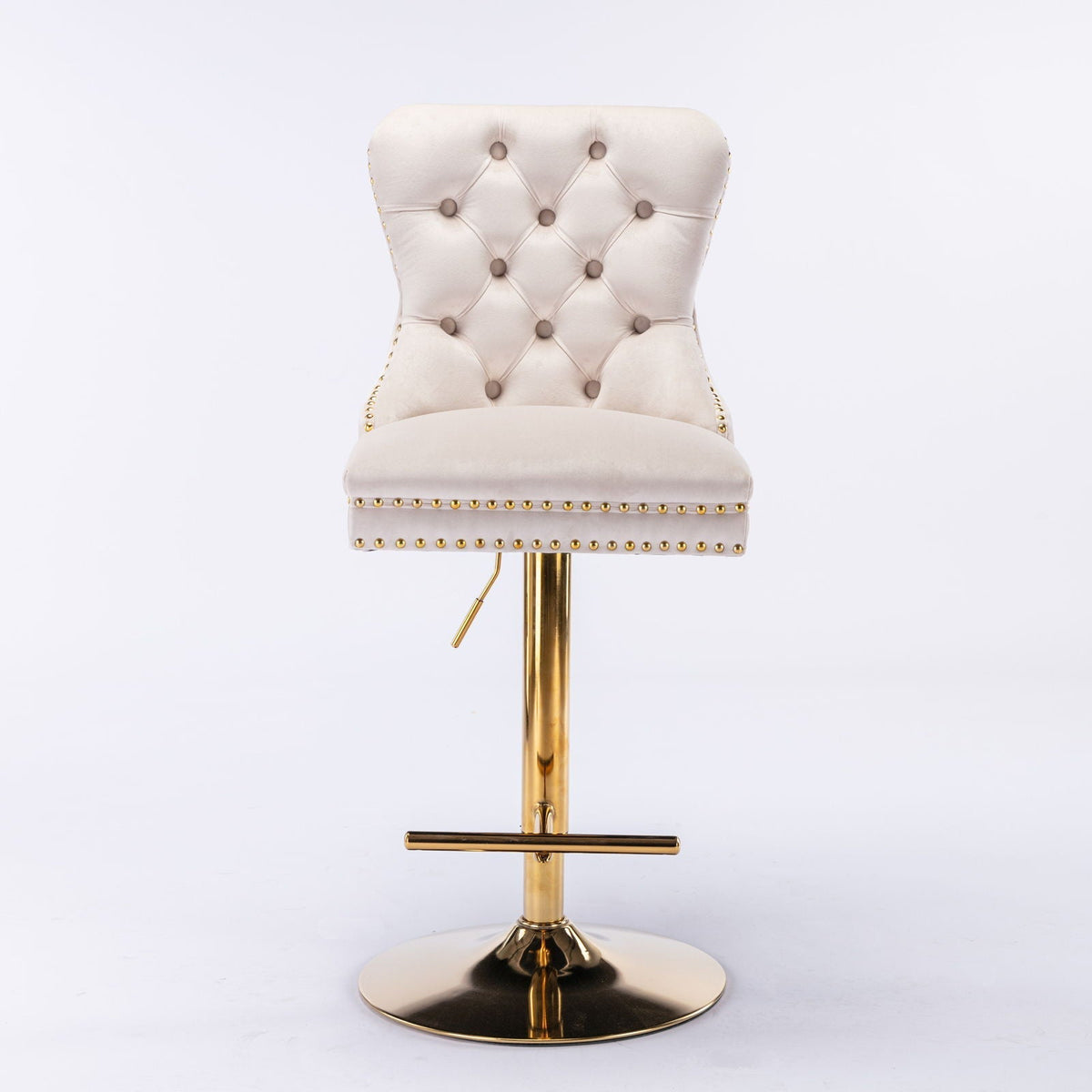 Thick Swivel Barstools Adjusatble Seat Height From 25-33"