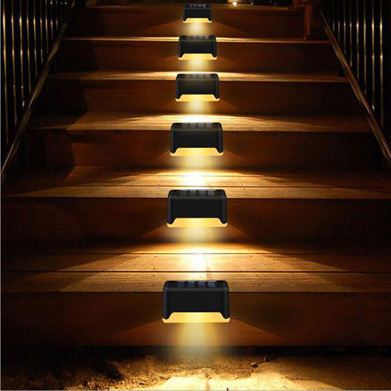 New Upgrade Waterproof LED Solar Fence Lamp Solar Deck Lights Solar Step Light