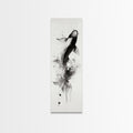 Tall Skinny Koi Fish Painting Print
