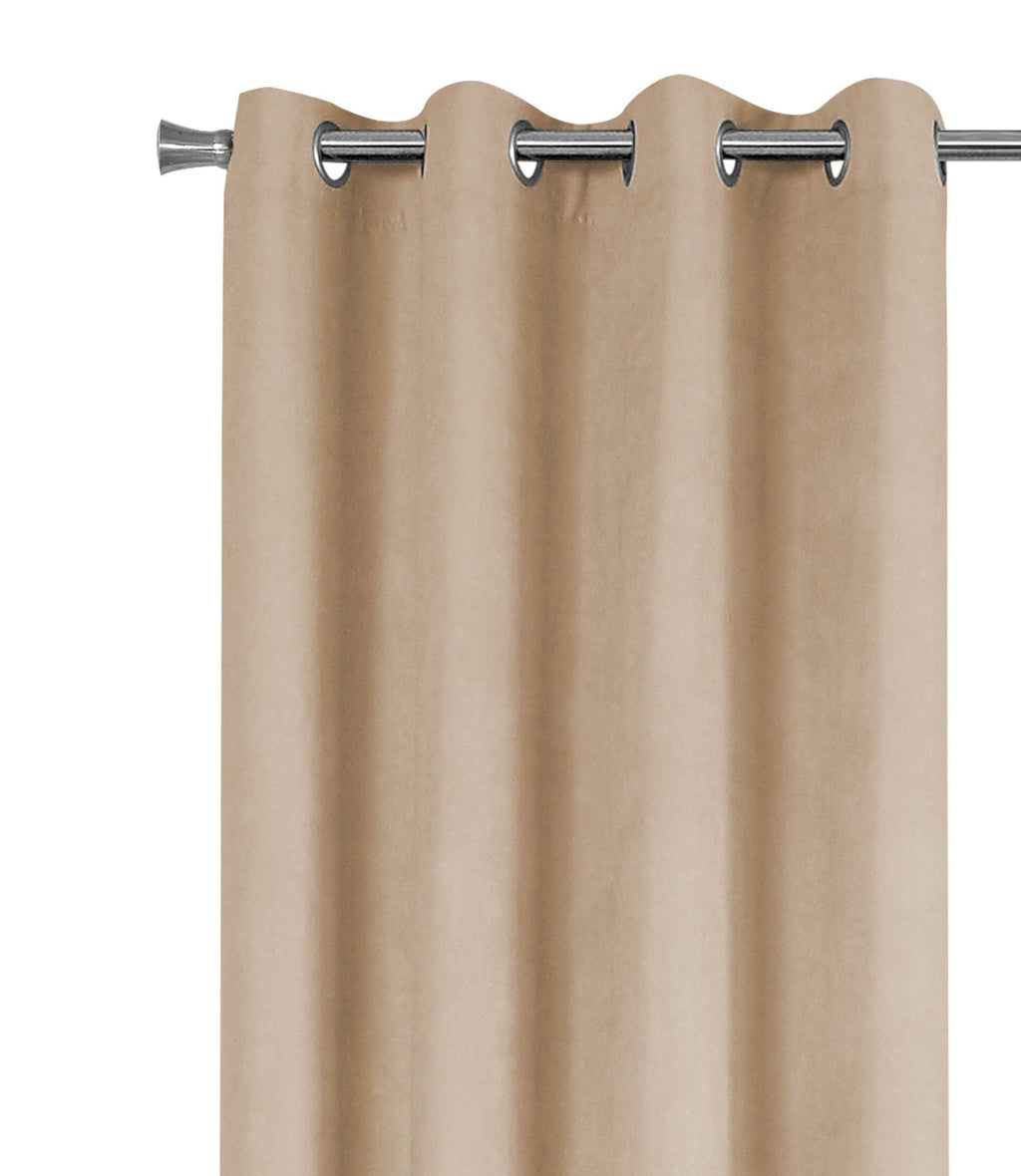 Room-Darkening Grommet Curtain Panels — Set of 2