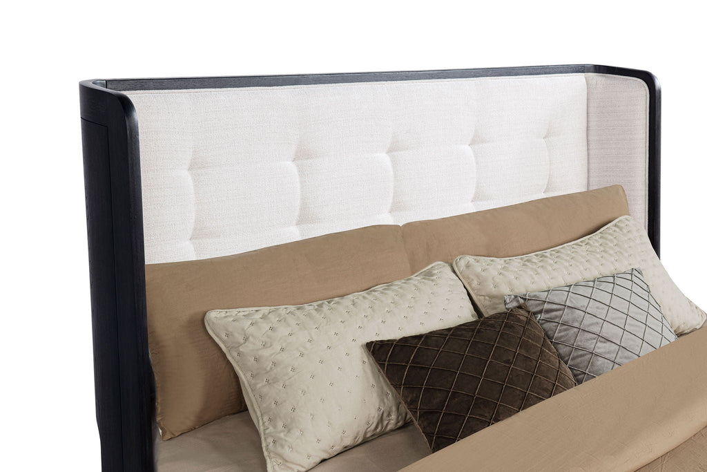 Leandro California King Wingback Bed