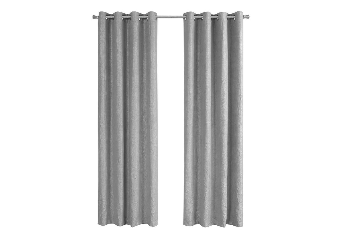 Room-Darkening Grommet Curtain Panels — Set of 2