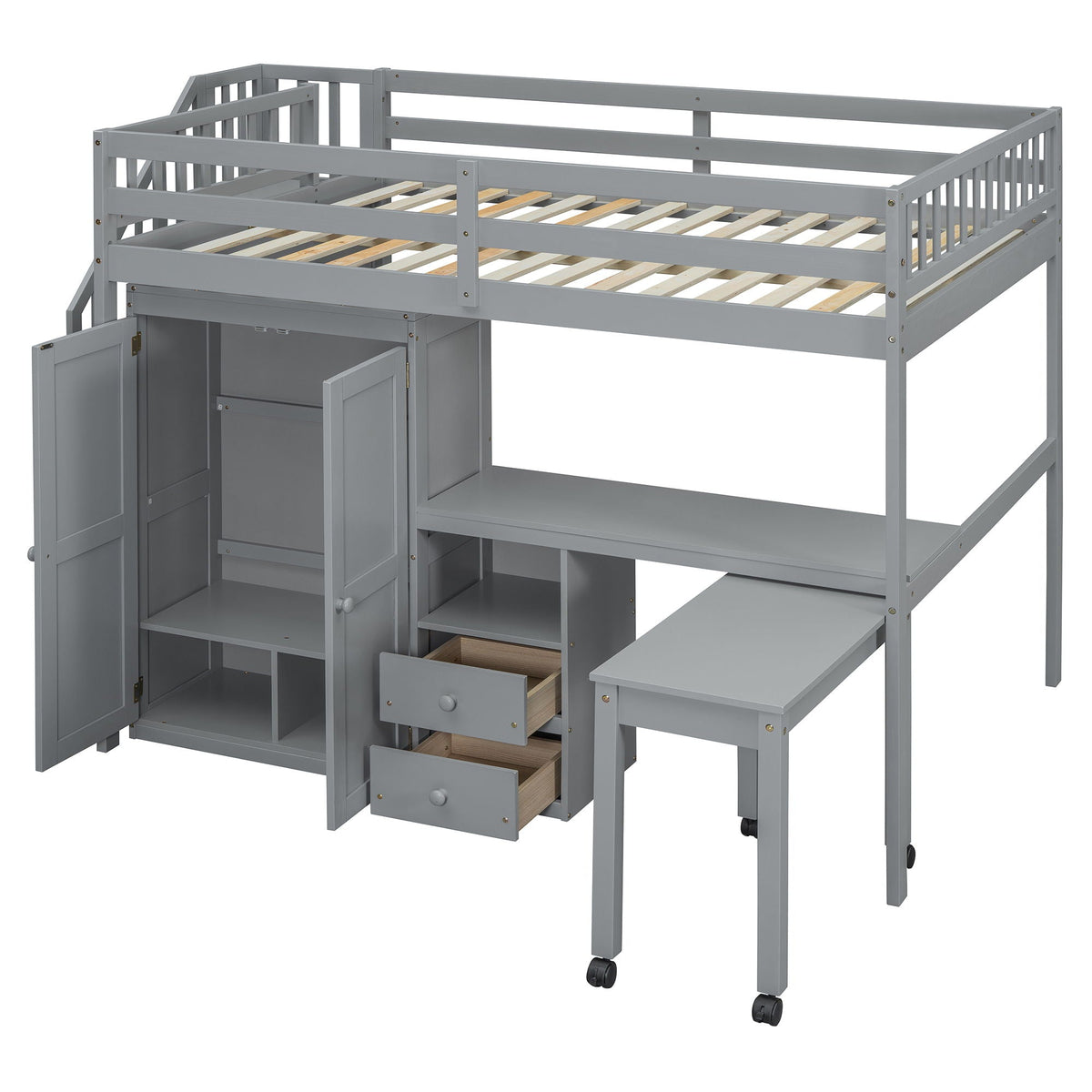 Loft Bed With Stairs