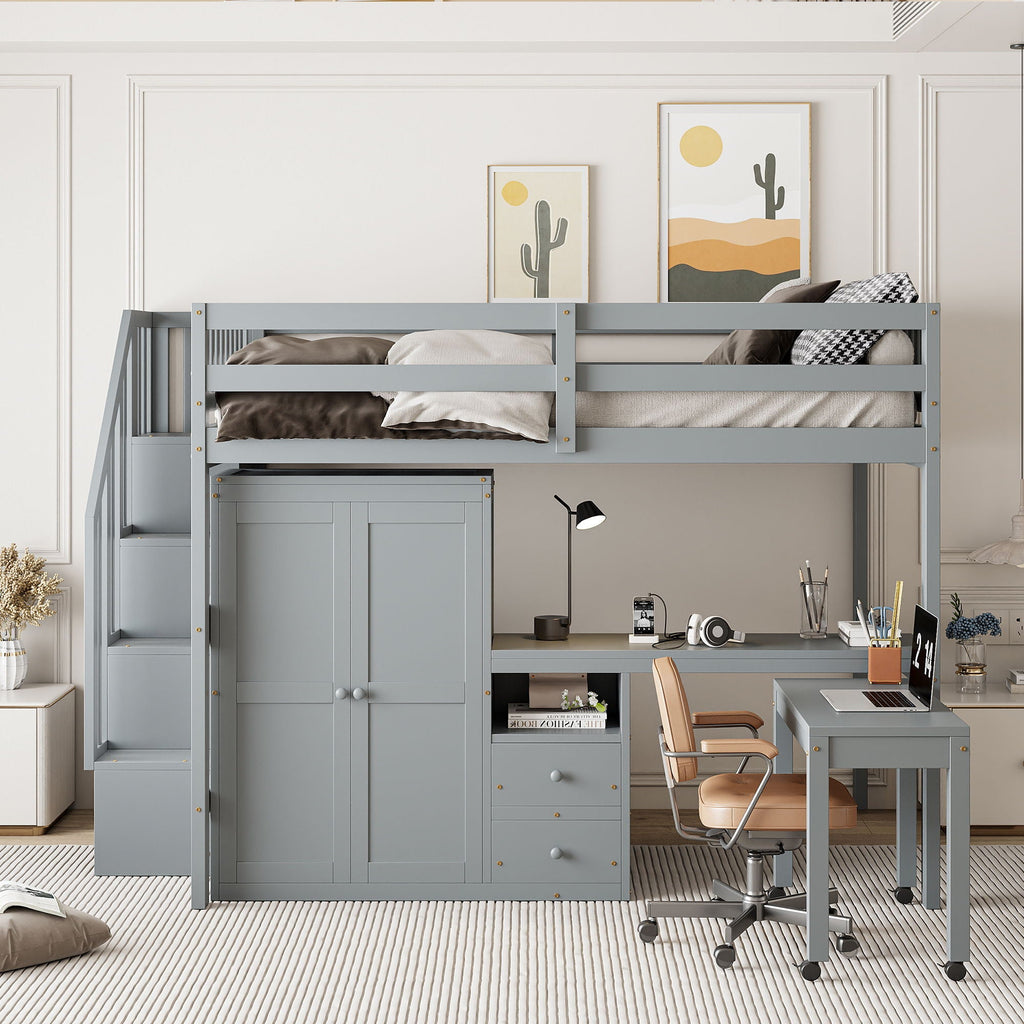 Loft Bed With Stairs
