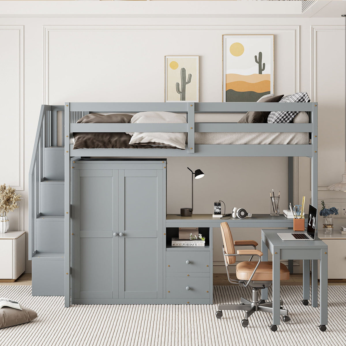 Loft Bed With Stairs