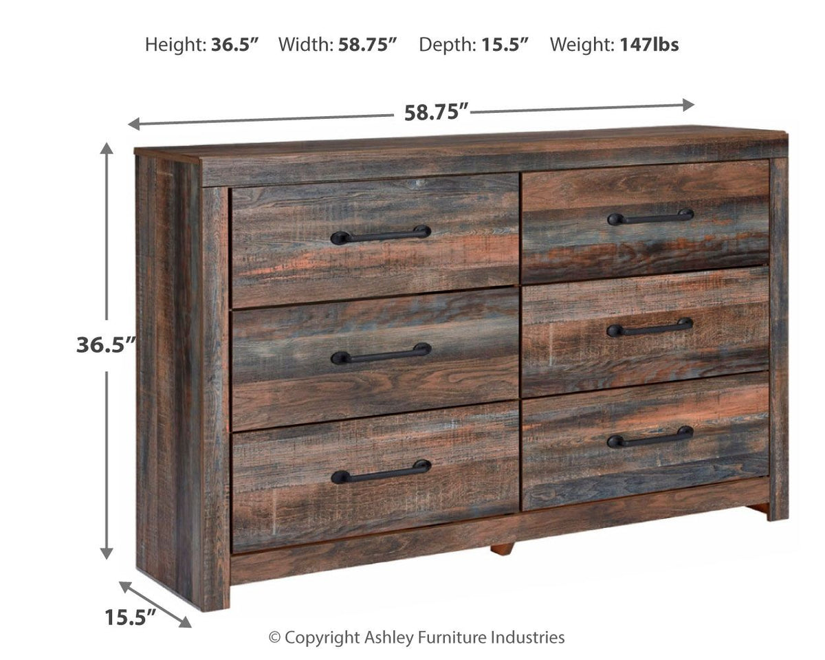 Drystan Bookcase Bedroom Set