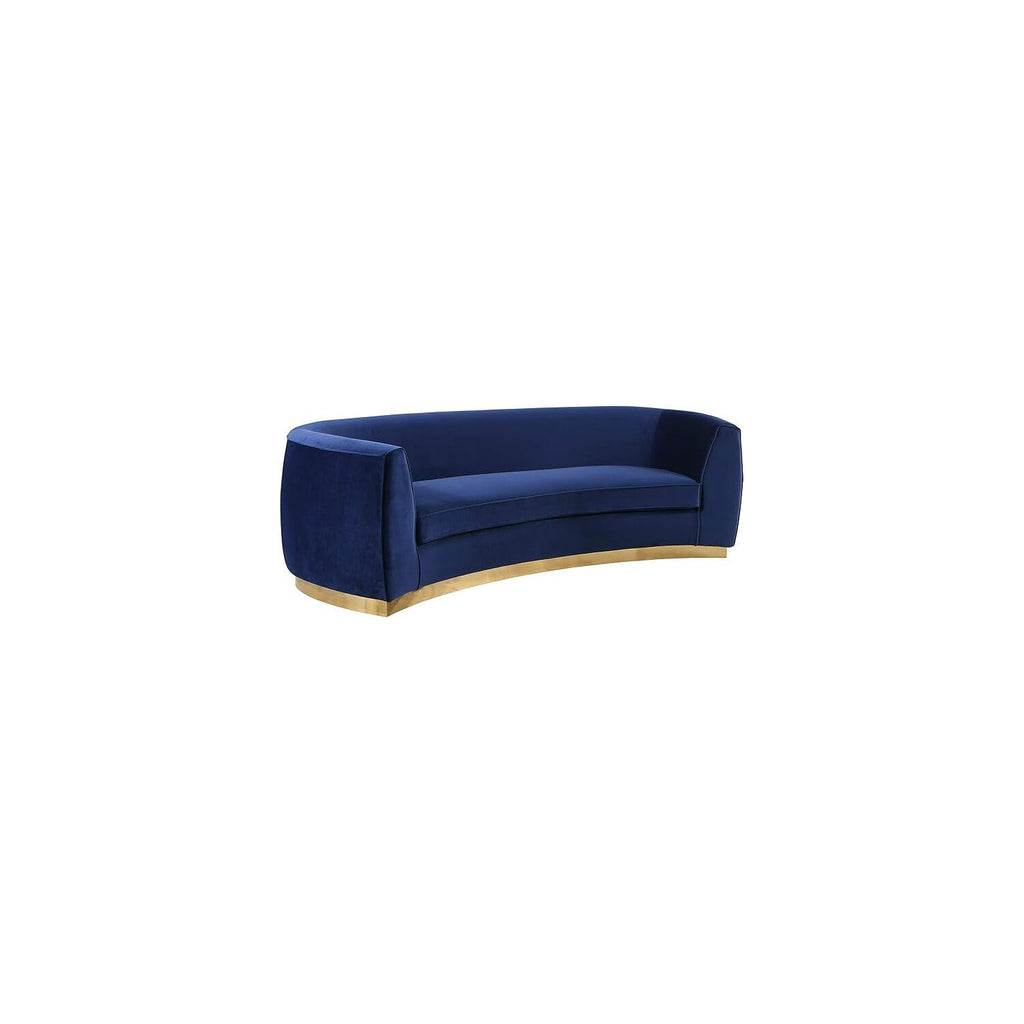 Maykoosh Velvet Accent Chair - Modern Living Room Upholstered Seating with Steel
