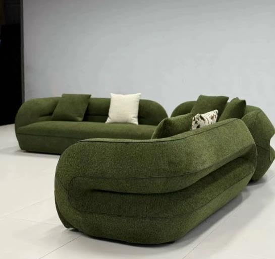 Italian Minimalist Cookie Curved Sofa for Villa Hotel Lounge
