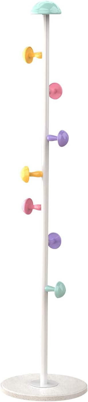 Mushroom-Hook Modern Coat Rack