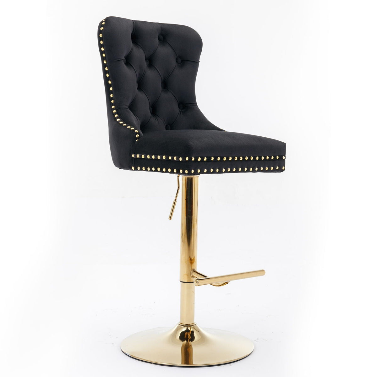 Thick Swivel Barstools Adjusatble Seat Height From 25-33"