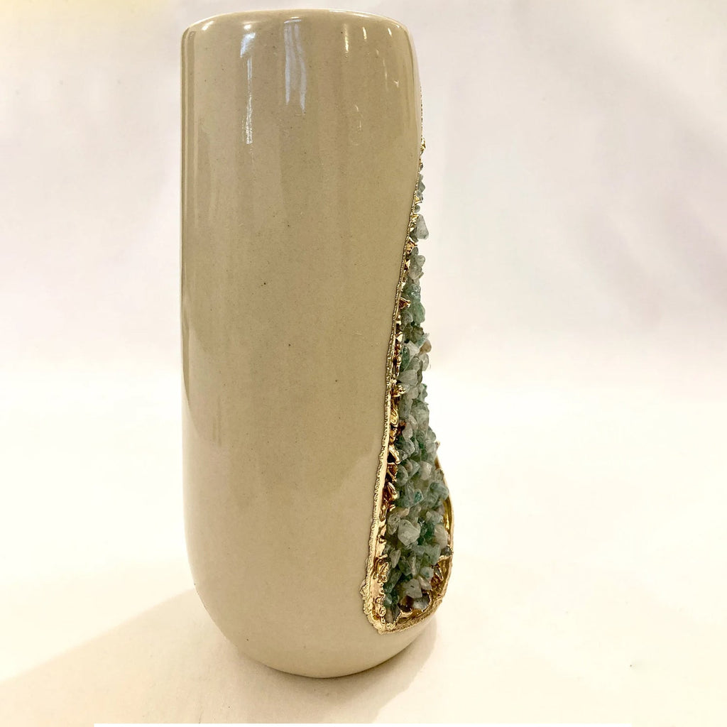 Cream Ceramic Vase Set