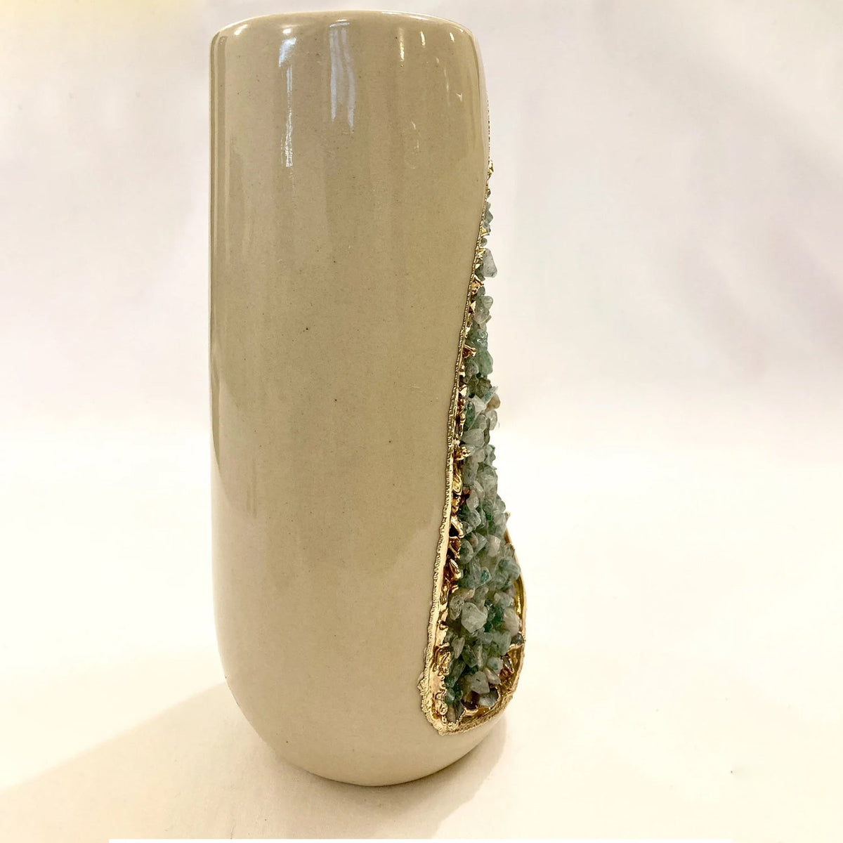 Cream Ceramic Vase Set