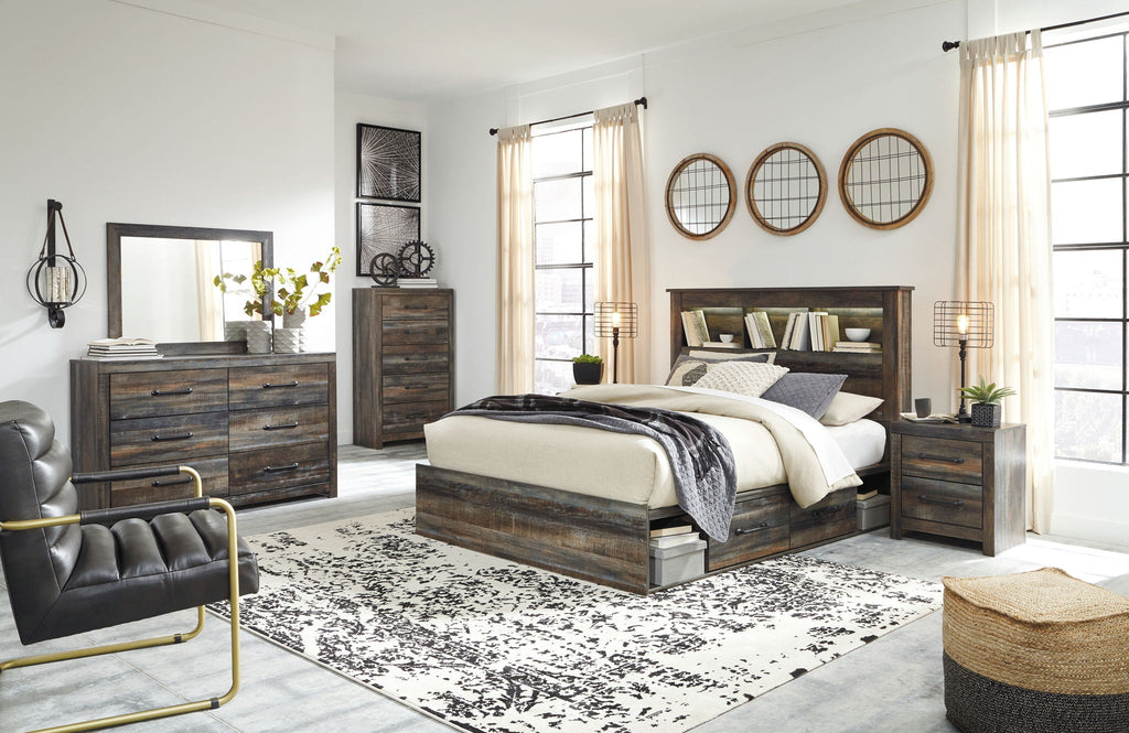 Drystan Bookcase Bedroom Set