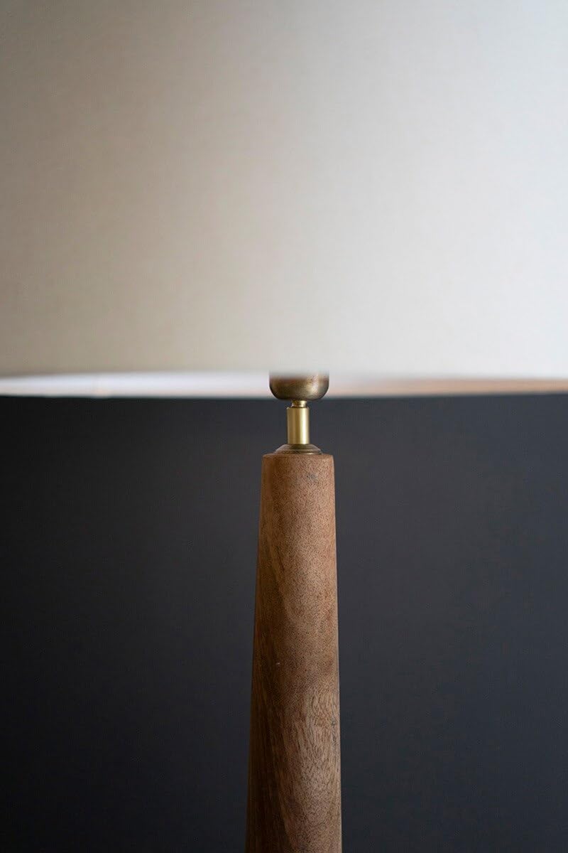 First of a Kind Kalalou Tall Wooden Floor Lamp Base