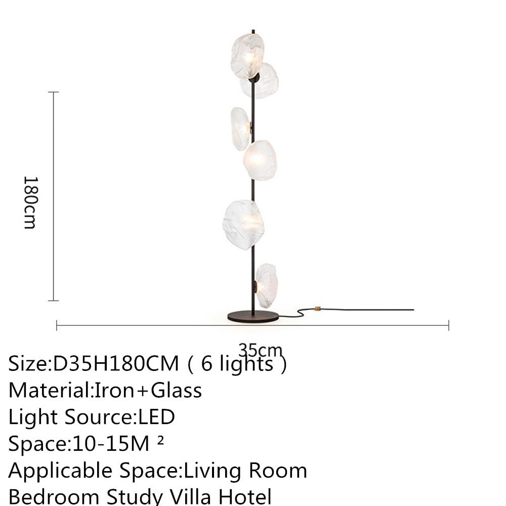 Nordic Modern Floor Lamp Fashion Luxury Family Iiving Room Bedroom Study Villa