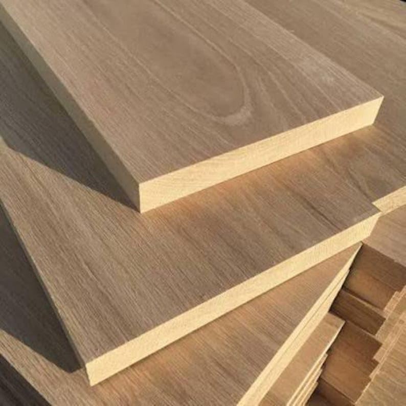 Modern Wood Wall Shelf, 3-Tier Irregular Design Floating Shelves, Natural Oak Decor for Living Room Bedroom Office, Decorative Display Shelves