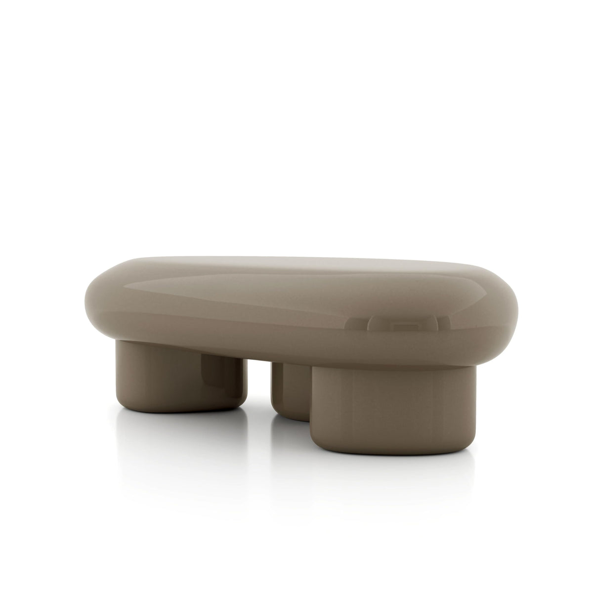 Kavren Oval Low Coffee Table Set
