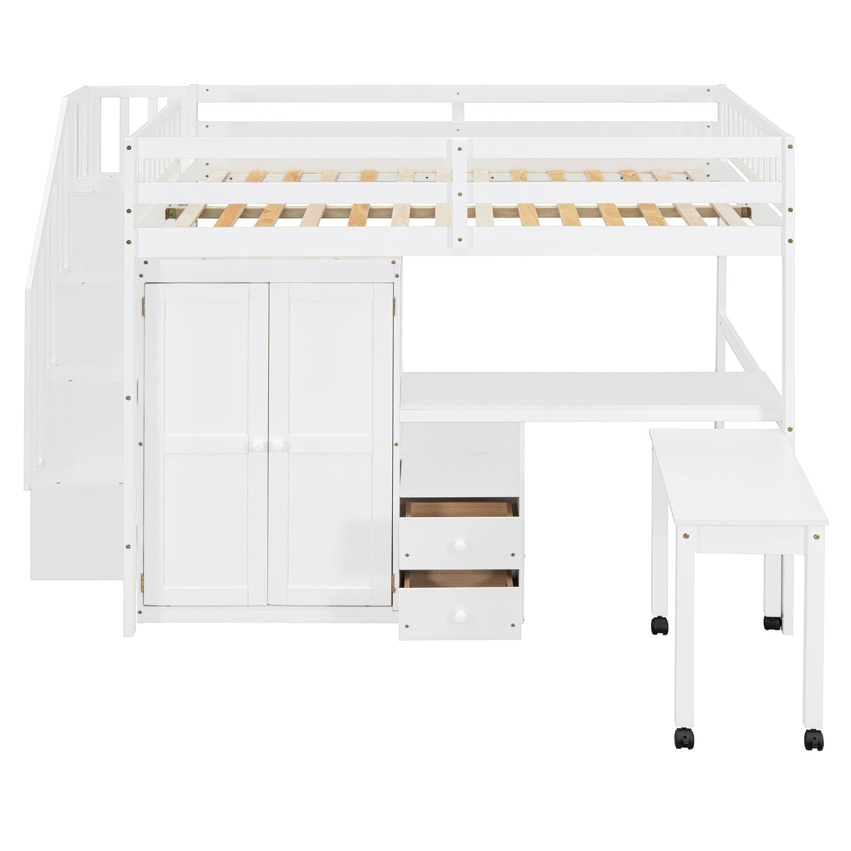 Loft Bed With Stairs