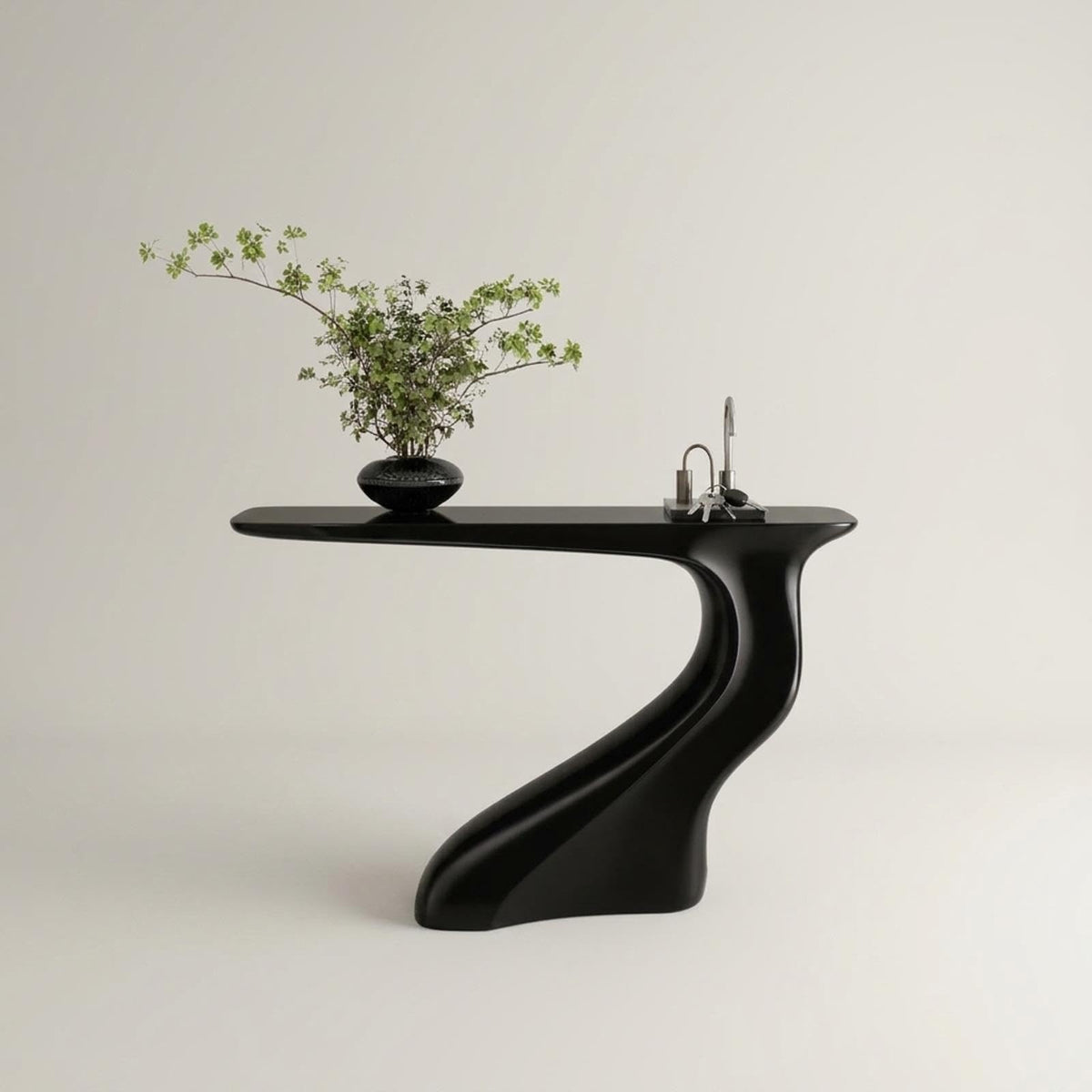 Fiberglass Modern Console Table