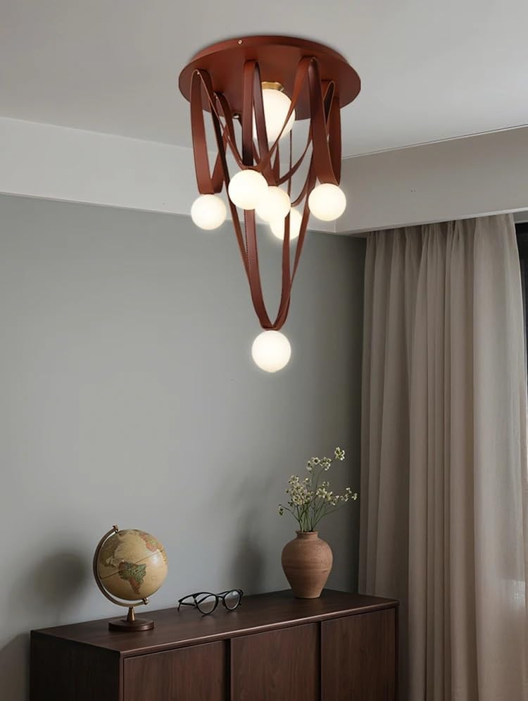 Italian Minimalist Belt Designer Living Room Combination Light Dining Room Decor Hanging Lamp Art Exhibition Hall Light,for House