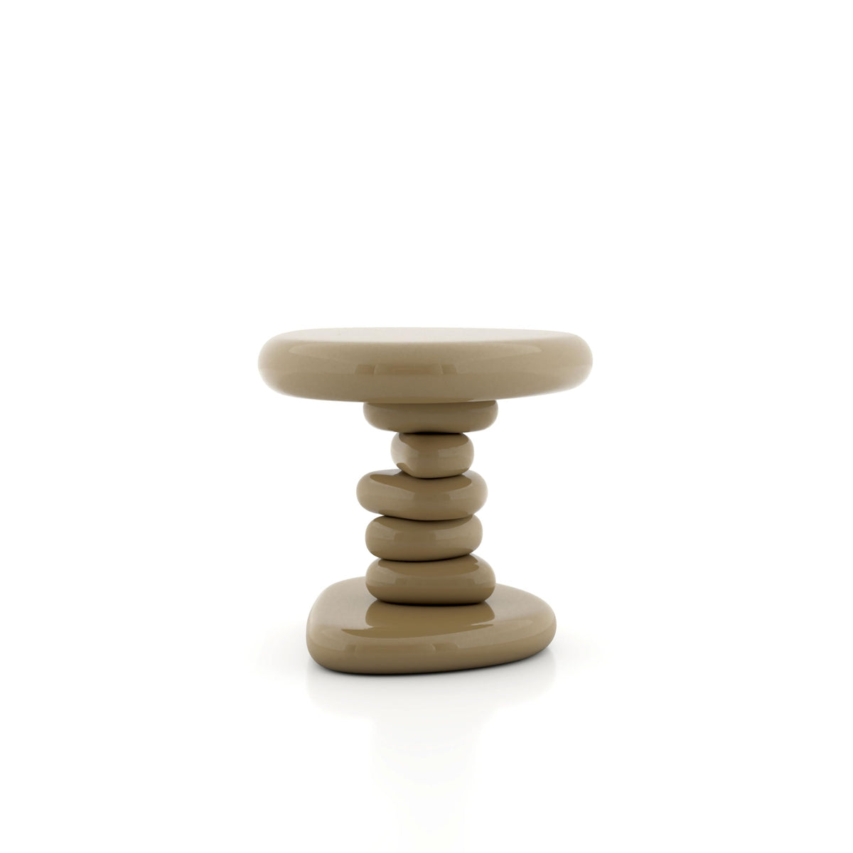Kavren Oval Low Coffee Table Set