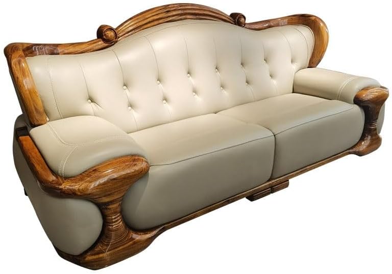 Solid Wood Sofa Carving European Villa Large and Small Family