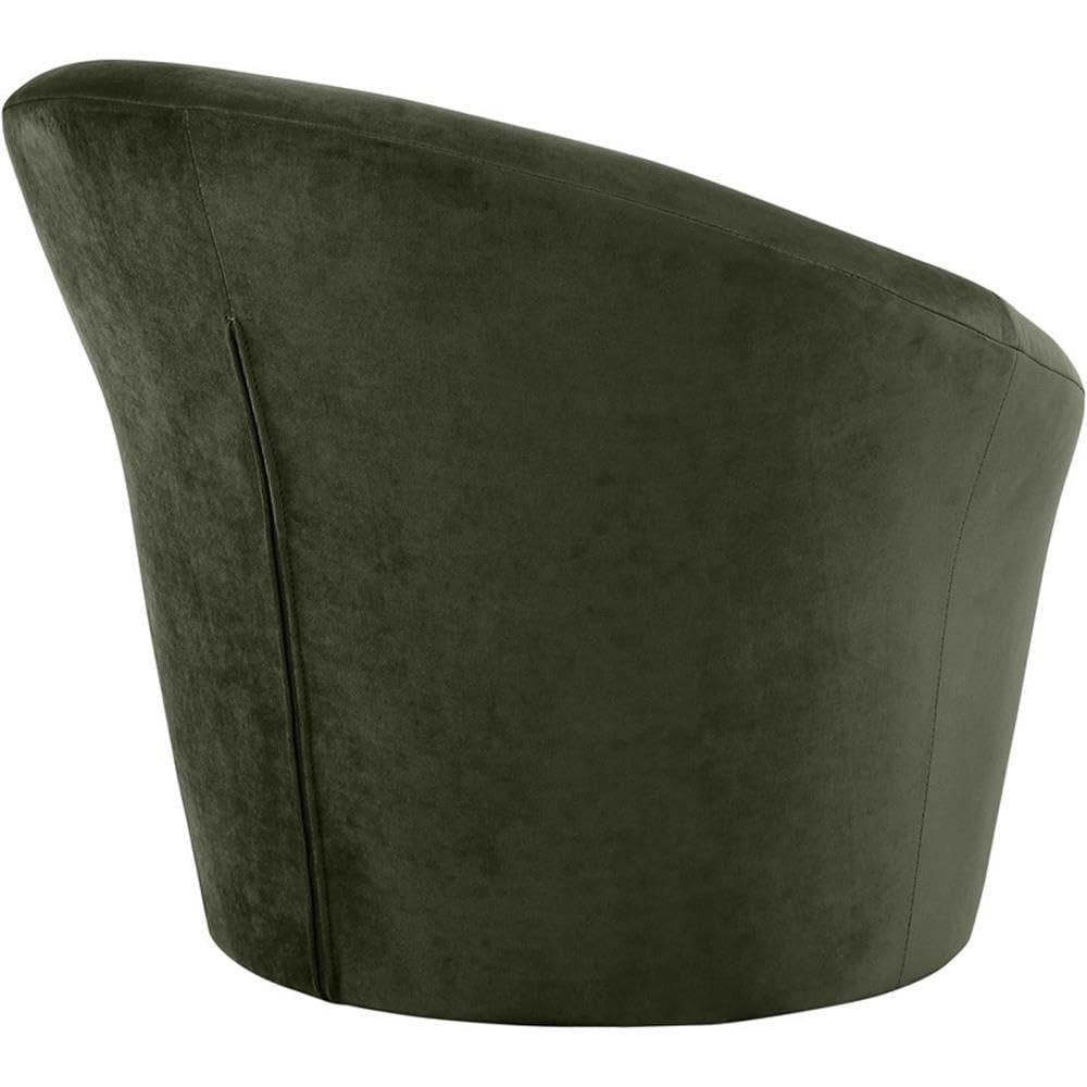 BOWERY HILL Contemporary Velvet Accent Chair