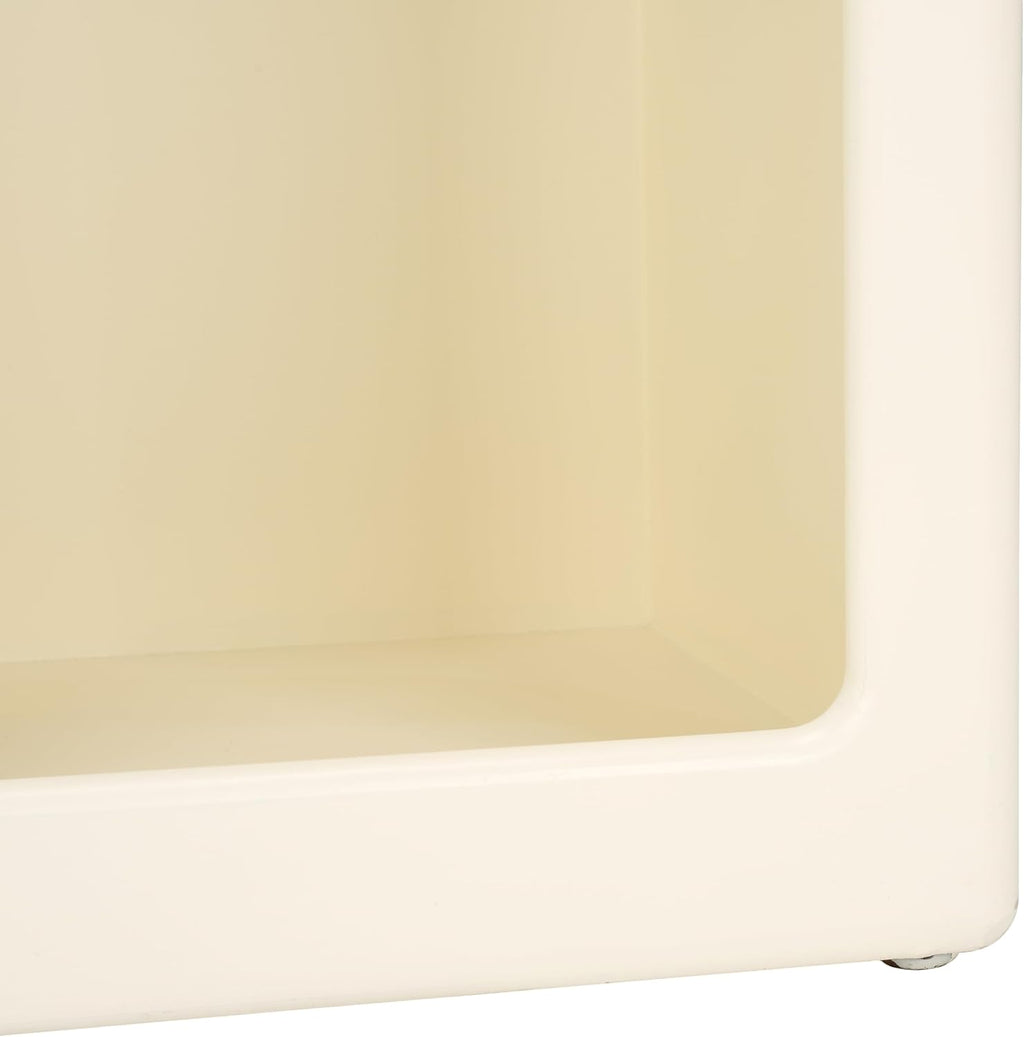 Nefeli Ivory Geometric Console Table