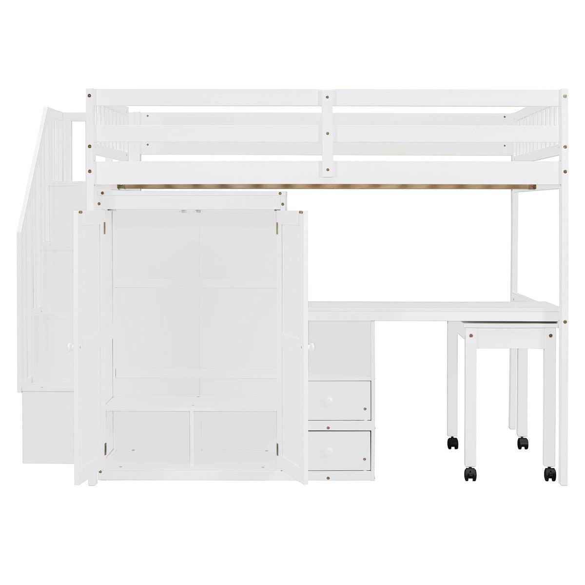 Loft Bed With Stairs