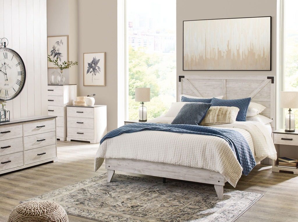 Shawburn Panel Bedroom Set