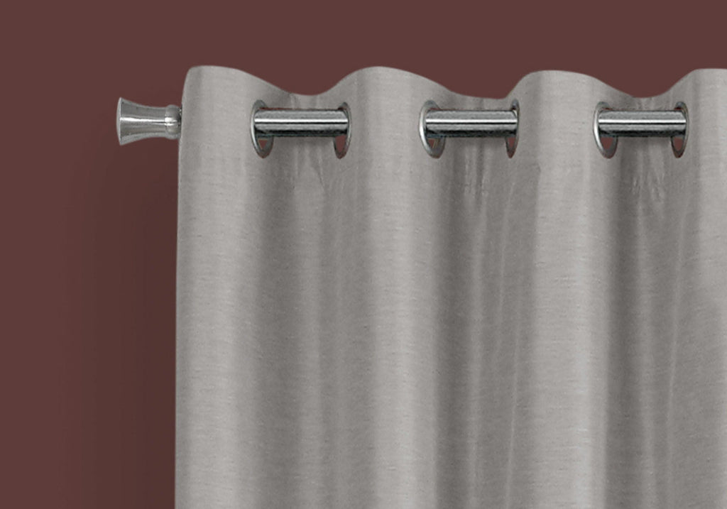 Room-Darkening Grommet Curtain Panels — Set of 2