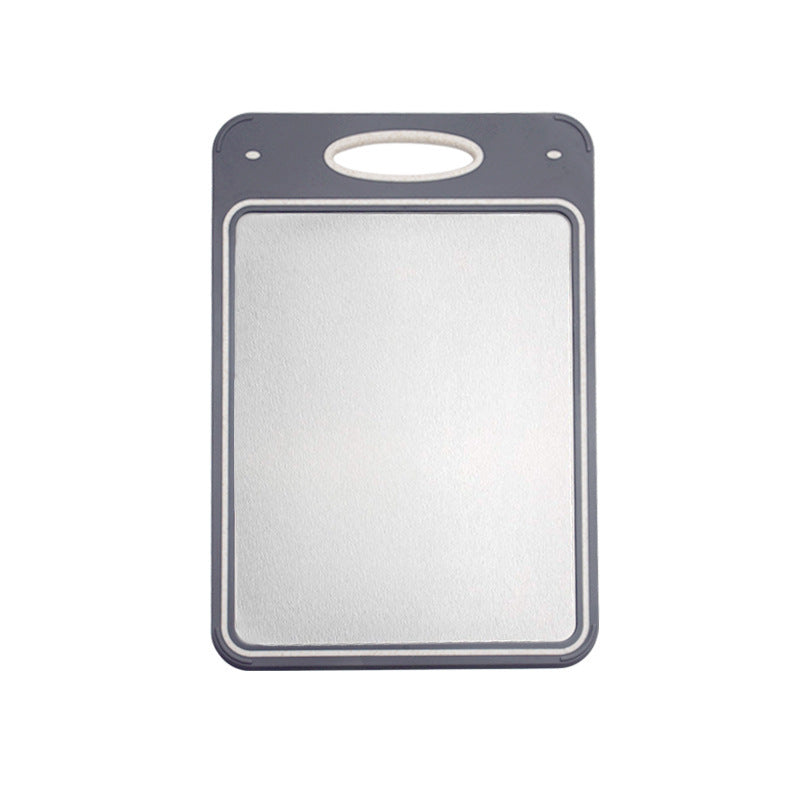 Kitchen double-sided food grade plastic cutting board 304 stainless steel cutting