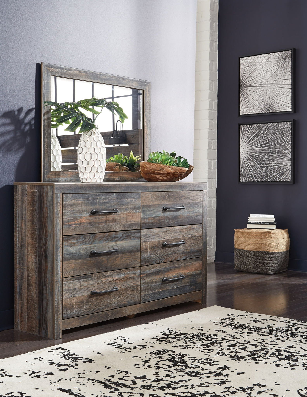 Drystan Bookcase Bedroom Set