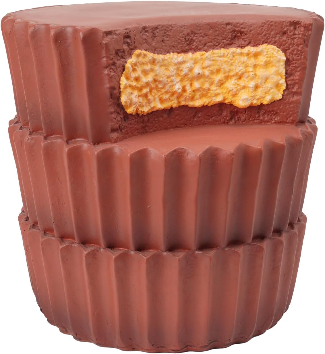 Whimsical Cookie-Shaped Resin Accent Stool