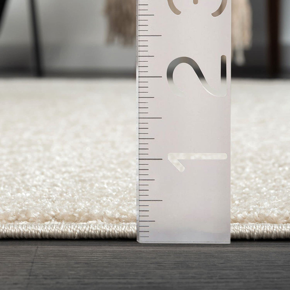 Abani Cream and Black Swirl Area Rug