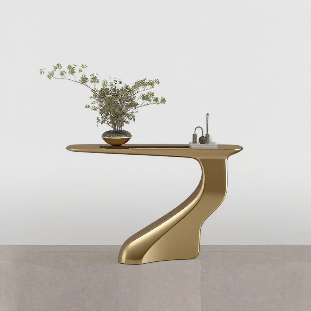 Entryway Table, Modern Easy to Clean Console Table for Home Decor