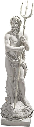 Design Toscano NG32474 Poseidon Man of the Sea Greek Mythology Indoor/Outdoor