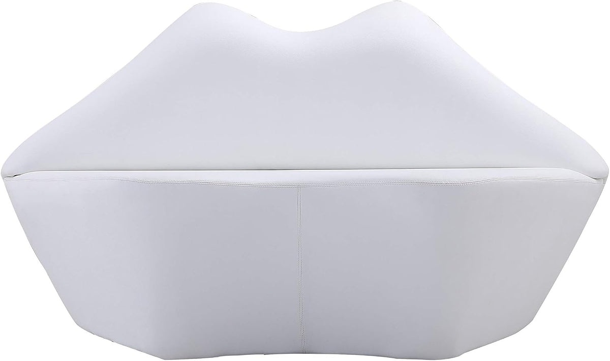 Manhattan Comfort Kiss 61.8" Vegan Leather Loveseat Stylish Modern Design Perfect