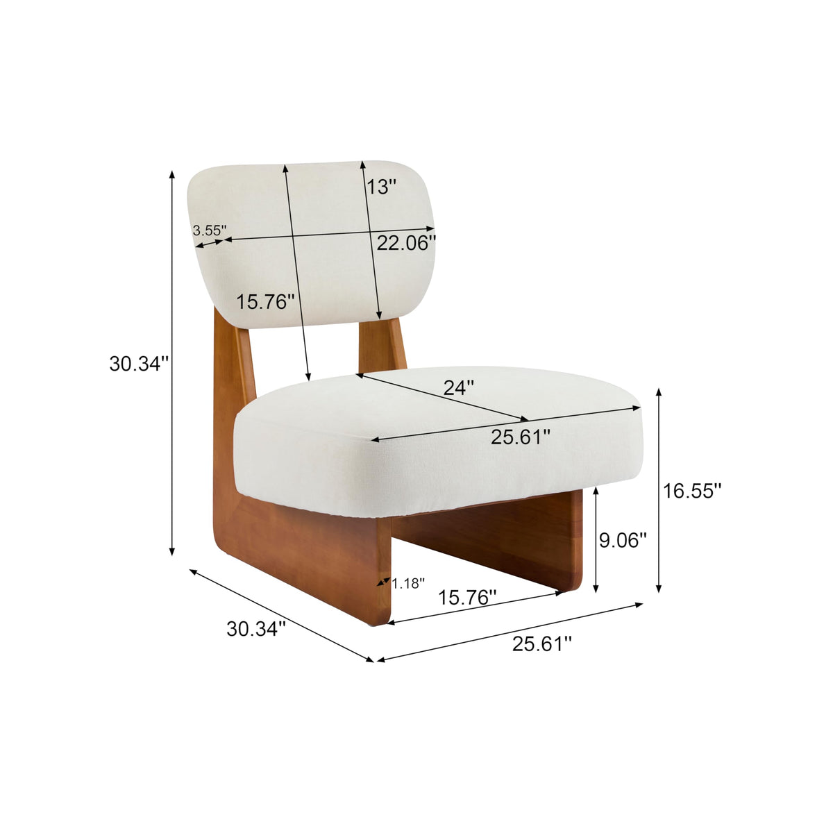 Christopher Knight Home Mores Low Profile Accent Chair Set of 2