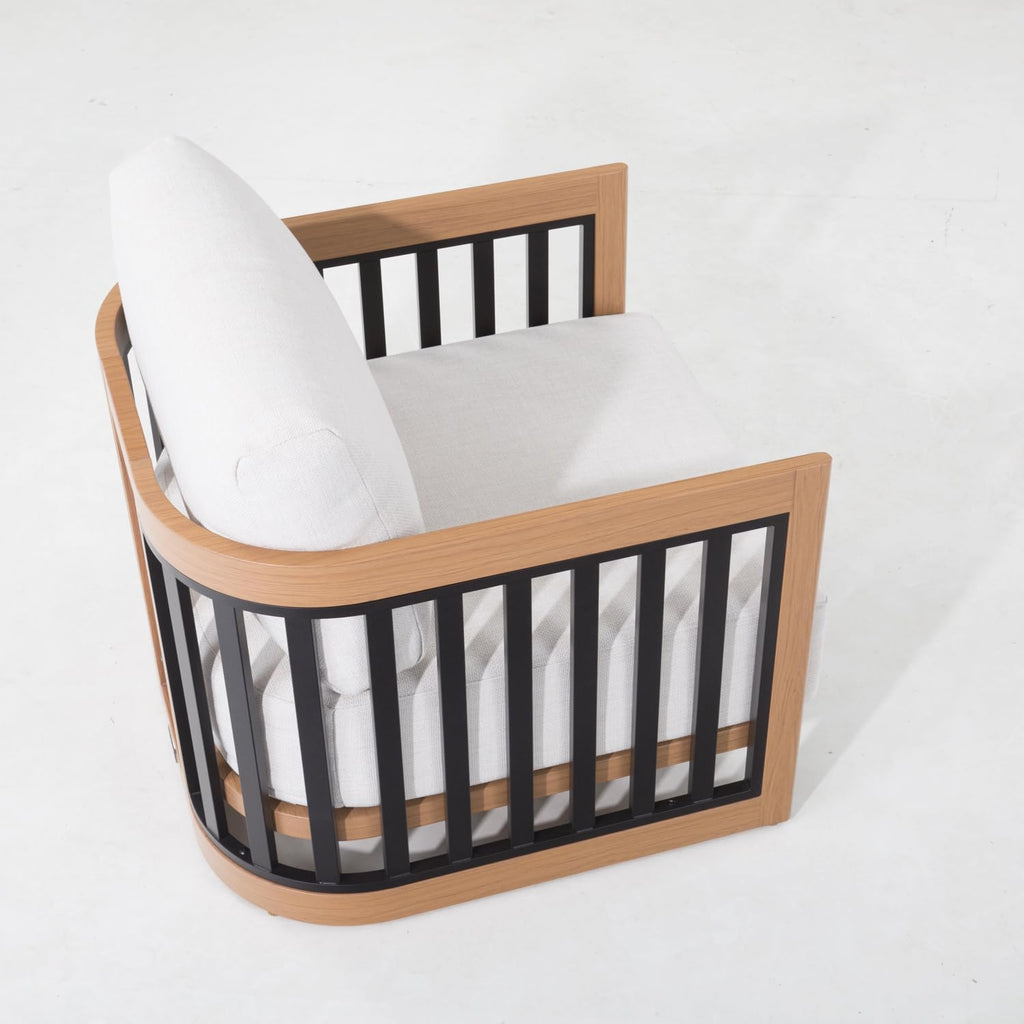 Sereno Aluminum Outdoor Conversation Sofa Set for 7 Person